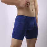 Men's Sport Anti-chafing Large Pouch Boxer Briefs