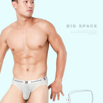 3 Pack Men's Mesh Thong with Stretch & Breathable 3D Support Pouch