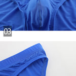 3 Pack Translucent U Convex Pouch Bikini For Men