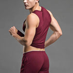Solid Color Modal Home Boxers for Men
