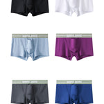 3 Pack Men's Reinforced Pouch Breathable Seamless Comfort Trunks