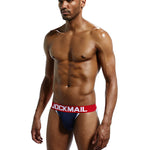 2 Pack Men's Low-Rise Sexy Ice Silk Seamless Comfort Anti-Odor Jockstrap