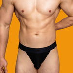 2 Pack Men's Low-rise High-cut Solid Briefs