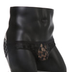 2 Pack Men's Sheer Mesh U-Pouch Ultra-Thin Low-Rise & Sexy Breathable Comfort Bikini