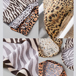 4 Pack Men's U-Pouch Leopard Print Sexy & Contour Fit Briefs