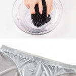 Sexy Panelled Mesh Trunks For Men