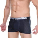 2 Pack Men's Breathable Mesh Supportive Fit Seamless Trunks