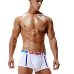 2 Pack Men's Low-Rise Cotton Breathable Trunks Suitable for Sports