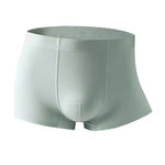 2 Pack Men's Seamless Comfort Stretch Fabric Breathable Modern Fit Solid Color Trunks