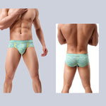 4 Pack Men's Premium Cotton Antibacterial Supportive Large Pouch Zero-Irritation Trunks