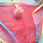 3-pack Men's Ultra-sheer Rainbow-edge Mesh Briefs
