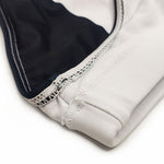 Men's Spliced Color Swim Briefs with Sponge Mats