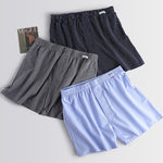 2 Pack Men's Loose Fit Ultra-Soft Cotton Comfy Loungewear Shorts
