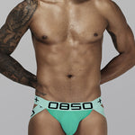 3 Pack Men's Low Rise Athletic Cup Breathable High Elastic Jockstraps