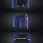 4 Pack Men’s Breathable Mesh Trunks with Antibacterial Fabric