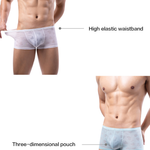 3- Pack Men’s Sexy Heart Mesh Trunks