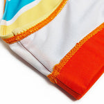 Men's Sexy Color Striped Swim Briefs