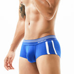 Men's Slim-Fit Cotton Trunks - Low Rise & Lifting Support