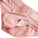 3 Pack Men's Ribbed Sexy & Supportive Separate U-Pouch Briefs