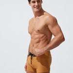 Men's Moisture-Wicking Lining Sporty Cut Stay-Put Fit Swim Shorts & Trunks