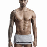 Men's Stylish Homewear Cotton Toweling Side Slit Shorts