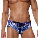 Men's Bold Prints Full Coverage Eco-Friendly Swim Trunks