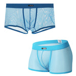 Men's Sexy Transparent Mesh Trunks