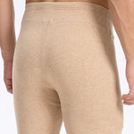 Men's Double-Sided Fleece Thickened Antibacterial Cotton Base Layer Thermal Bottoms