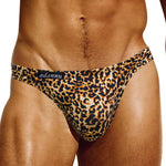 Men’s Sexy Leopard Print Pouch Briefs