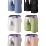 2 Pack Men's Anti-Chafing Side Vent & Separate Pouch Midway Briefs