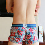 2 Pack Men's Comfortable & Breathable Cotton Skin-Friendly Trunks