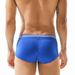 Men's Slim-Fit Cotton Trunks - Low Rise & Lifting Support
