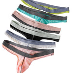 3 Pack Men's Supportive Pouch Firm Support Skin-Friendly Thongs