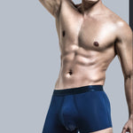 3 Pack Men's Separated Pouch Mesh Support Trunks