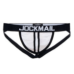 2 Pack Men's Supportive U-Pouch Day-Long Comfort Chafe-Free Design Jockstraps
