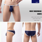 3 Pack Men's Stay-Cool  Day-Long Comfort Supportive U-Pouch Soft Bikini