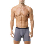 2 Pack Men’s Breathable Athletic Mesh Boxer Briefs