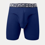 2 Pack Men's Anti-Chafing Soft Cotton Front Opening & Separate Pouch Midway Briefs
