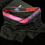 Men's Quick-Dry Semi-Sheer Lightweight Ice Silk Trunks
