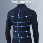 High Stretch Tight Sports Collar Long Sleeves for Men