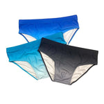 Men's Moisture-Wicking Stretch Fit Comfy Waistband Swim Briefs