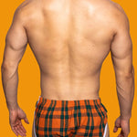 2 Pack Men's Loose Aloha Cotton Plaid Home Pants