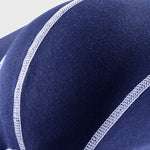 2 Pack Men's Pure Cotton Anti-Chafing Breathable Sports Boxer Briefs