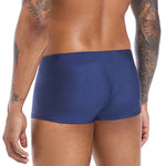 Men’s U Convex Pouch Swim Trunks with Drawstring
