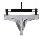 3 Pack Men's Sexy Low-Rise Seamless with Support Pouch Thongs