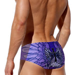 Men's Bold Prints Full Coverage Eco-Friendly Swim Trunks