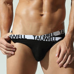 3 Pack Men's Minimalist Mesh Bikini with Crossed Waistband