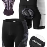 Men's Foam & Silicone Gel Padding High-Stretch Cycling Style Activewear Tights