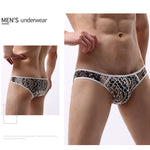 3-pack Men's Nylon Low-rise U-shaped Briefs