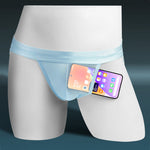 2 Pack Men's Ultra-Soft Ice Silk Quick-Dry Smooth Cooling Briefs